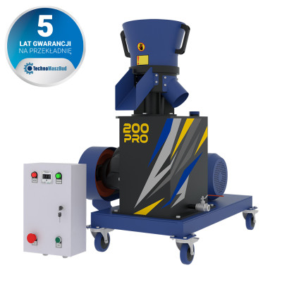 Peleciarka / Granulator PRIME-200 PRO | 15 kW 380/400V